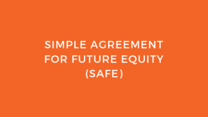 SAFE YC Nama Ventures Y Combinator Simple Agreement For Future Equity